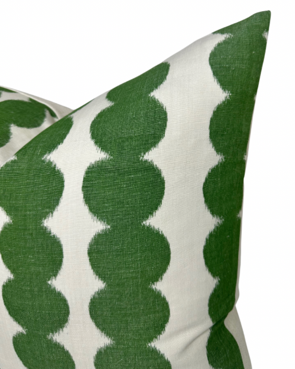 Full Circle Pillow in Green