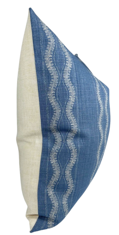 Zanzibar Pillow in Indigo Blue