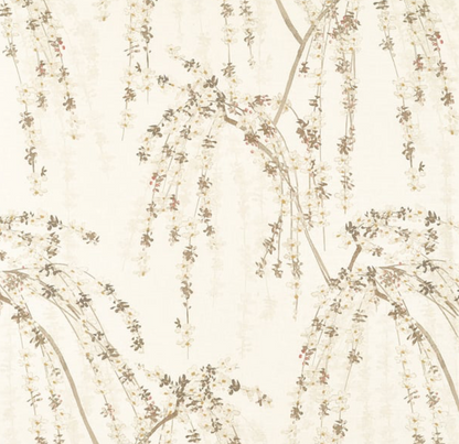 Weeping Blossom Pillow in Beige