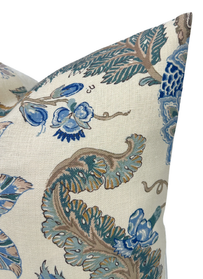 Chalfont Pillow in Porcelain Blue