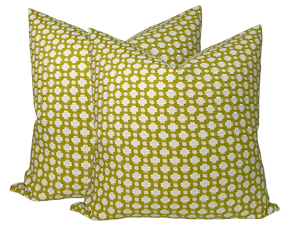 Betwixt Pillow in Chartreuse