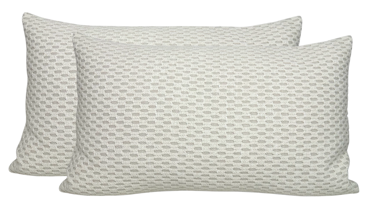 Alder Weave Pillow in Tan