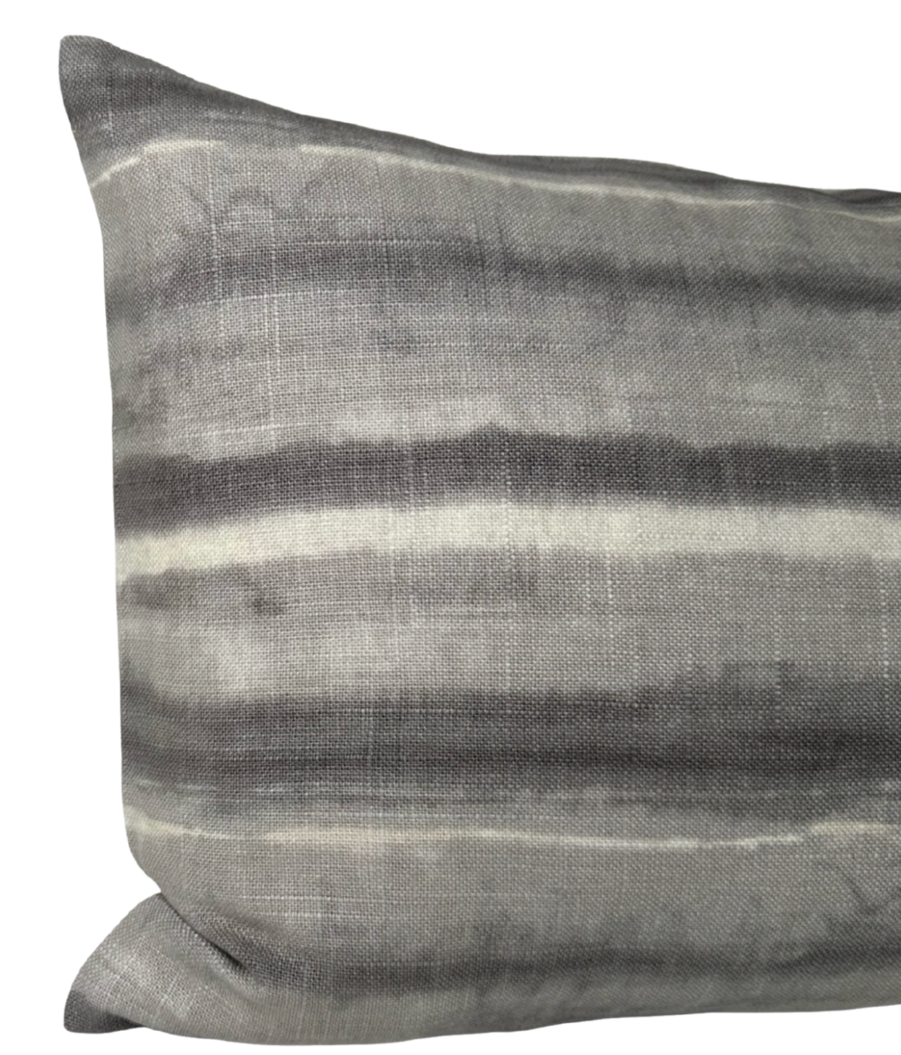 Kumo Stripe Pillow in Charcoal