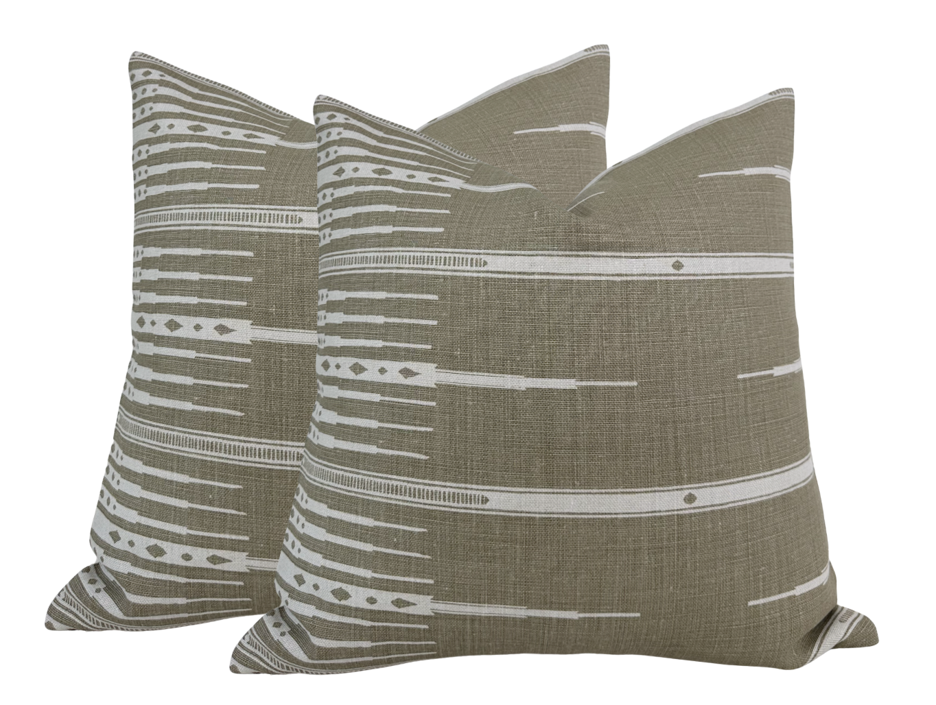 Tangiers Pillow in Stone