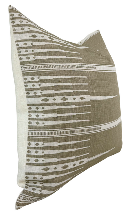 Tangiers Pillow in Stone