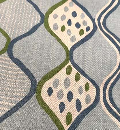 Baltic Weave Pillow in Blue