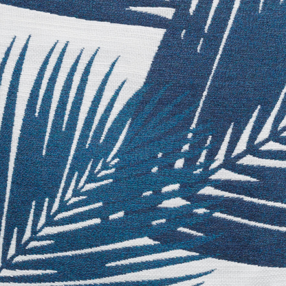 Yucca Pillow in Blue, Indoor Outdoor Pillows