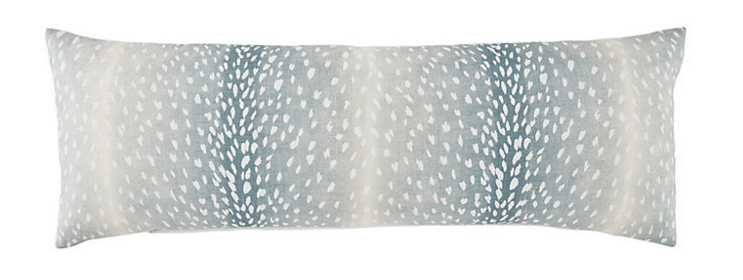 Antelope Pillow in Aqua Blue