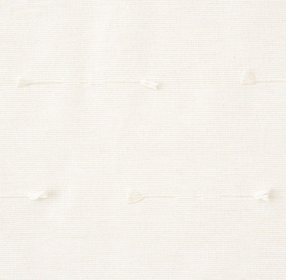 Teton Embroidered Pillow in Snow