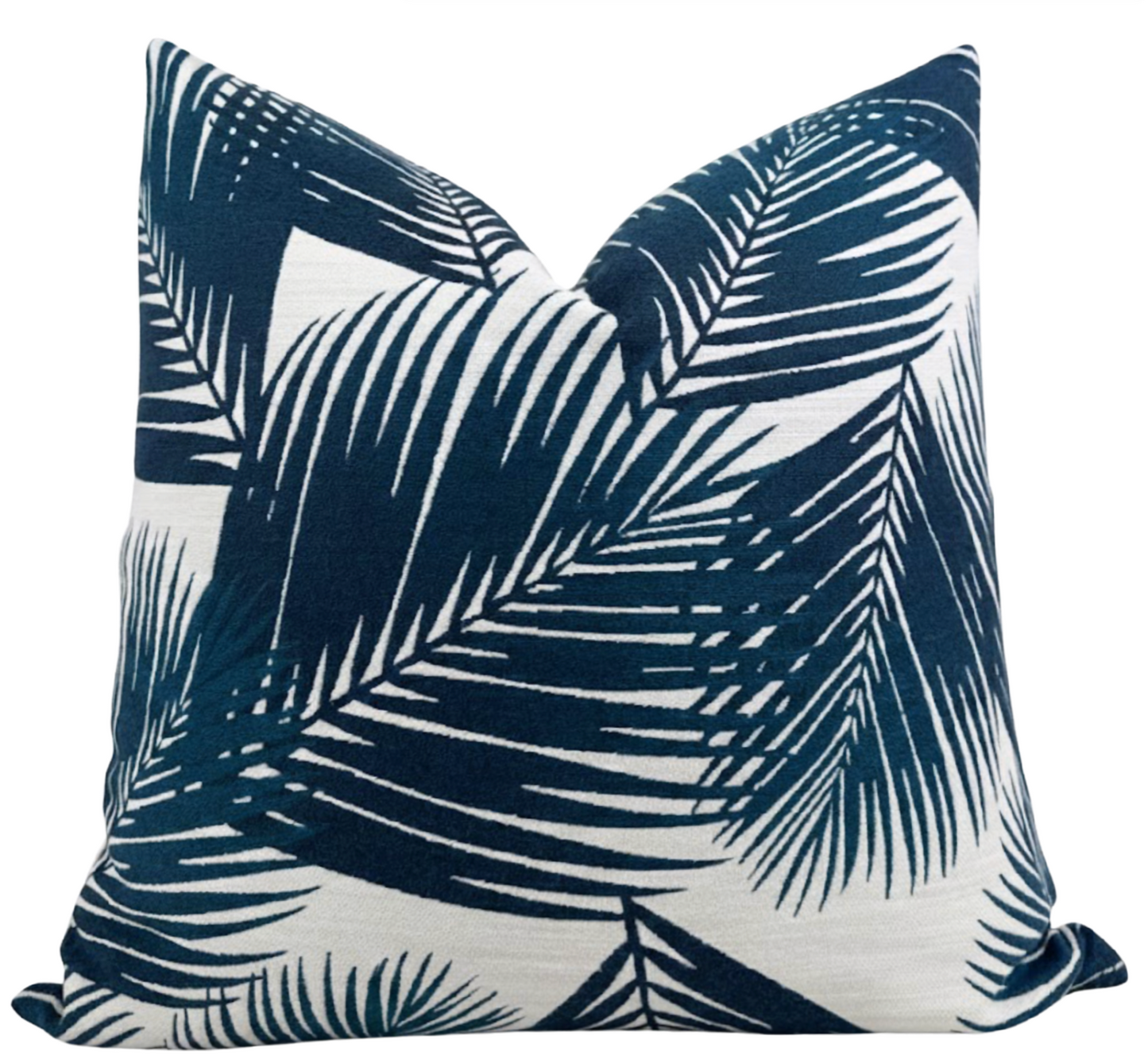 Yucca Pillow in Blue, Indoor Outdoor Pillows