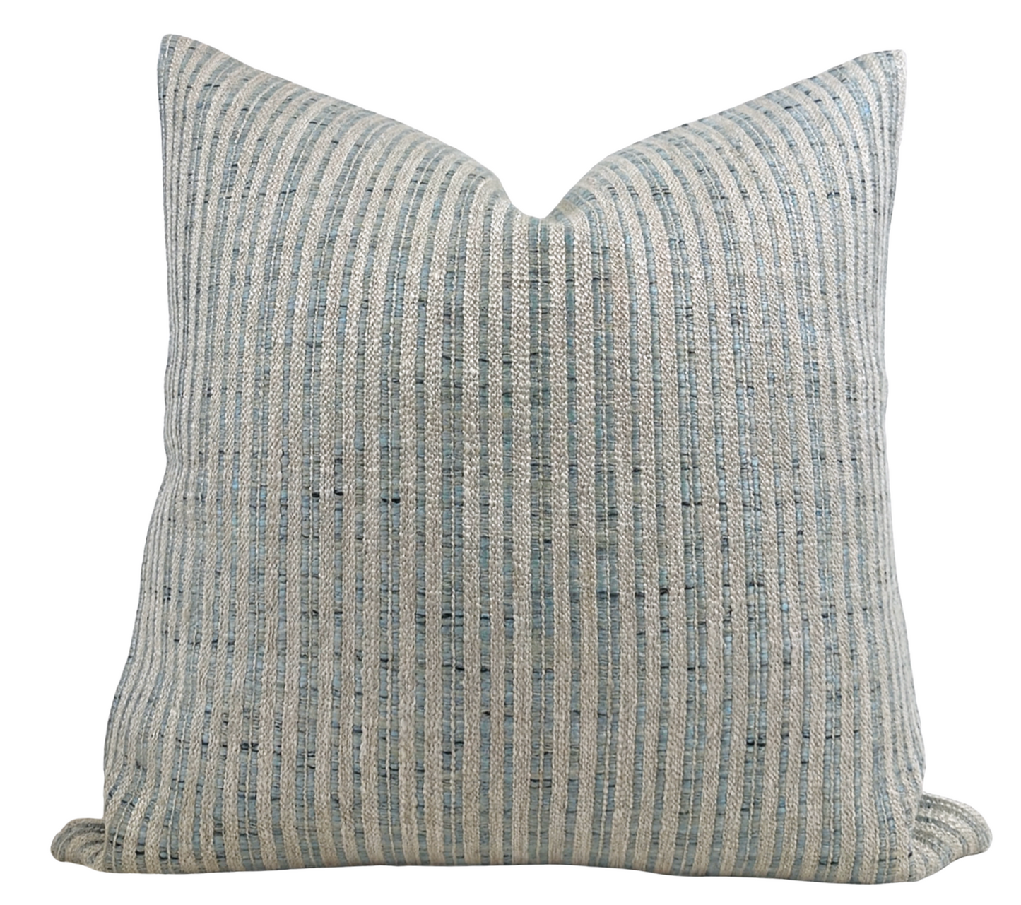 Unravel Pillow in Aqua Blue