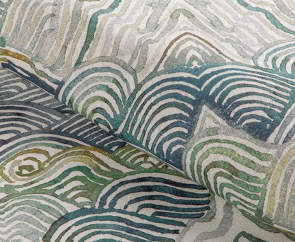 Shangri La Pillow in Verde Green