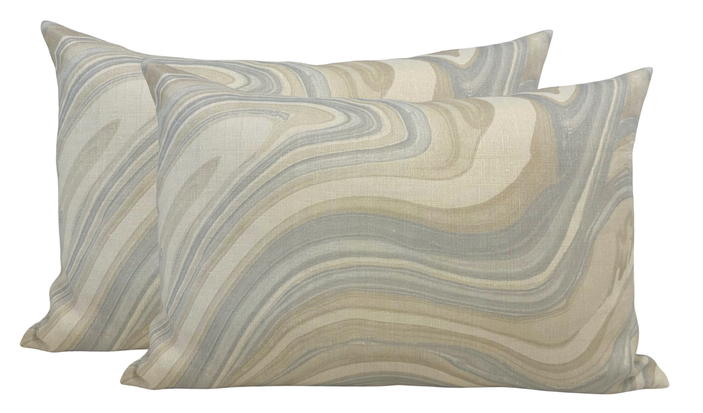 Barcelo Pillow in Alabaster