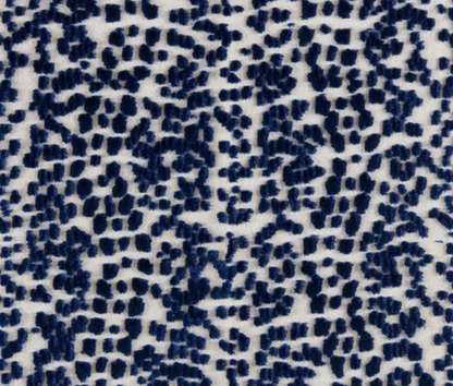 Les Touches Velvet Pillow in Blue
