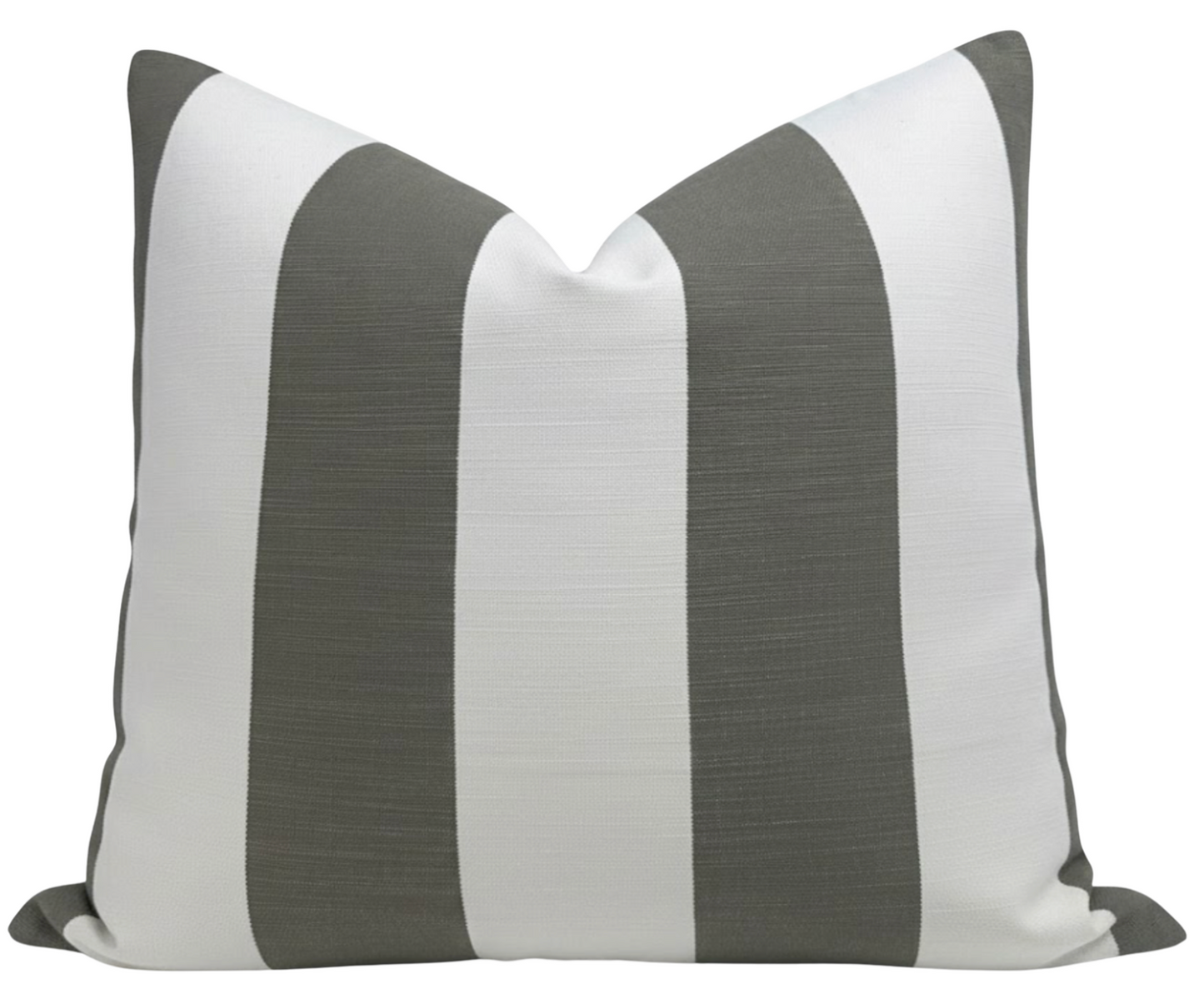 Go To Stripe Pillow in Olive