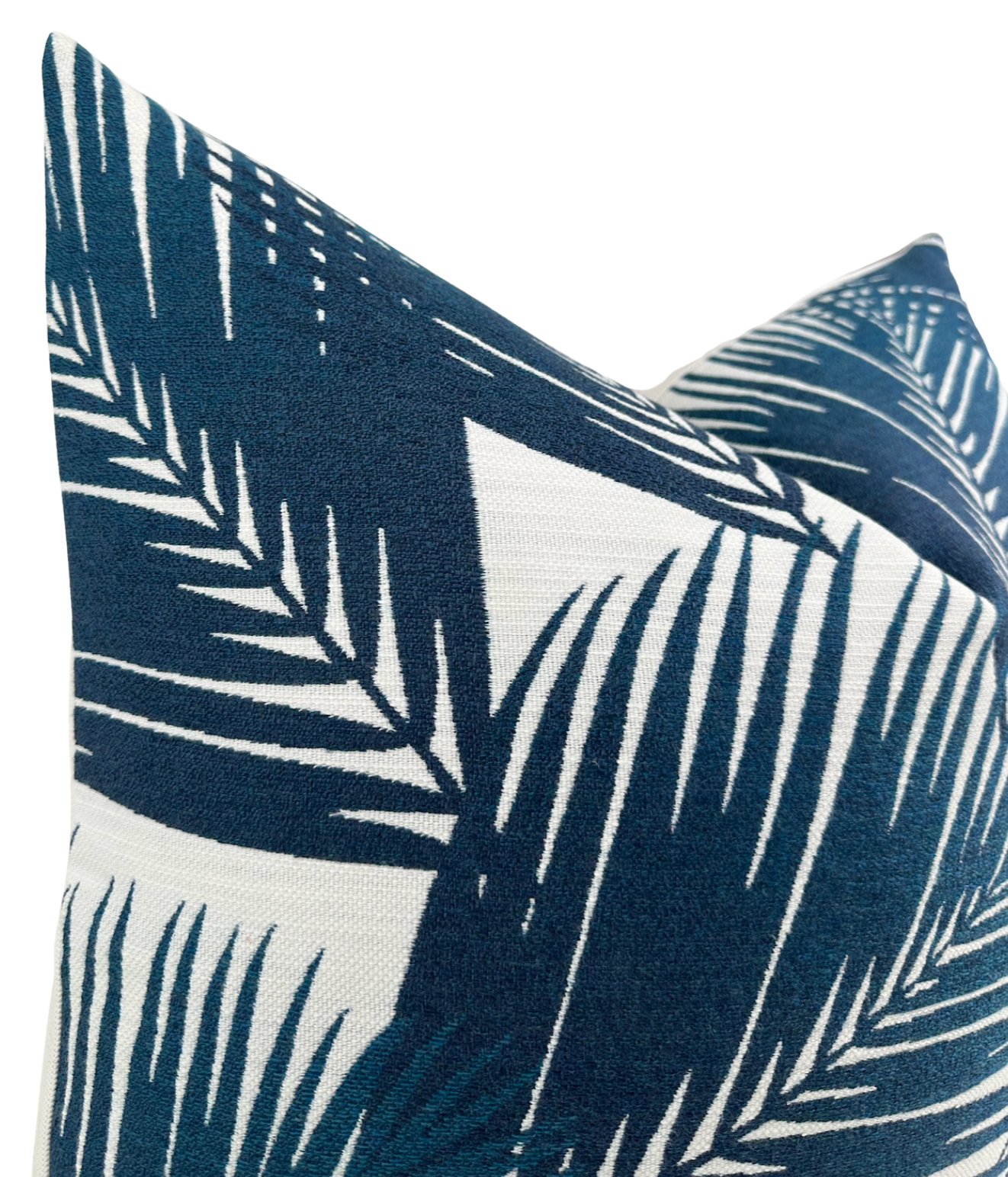 Yucca Pillow in Blue, Indoor Outdoor Pillows