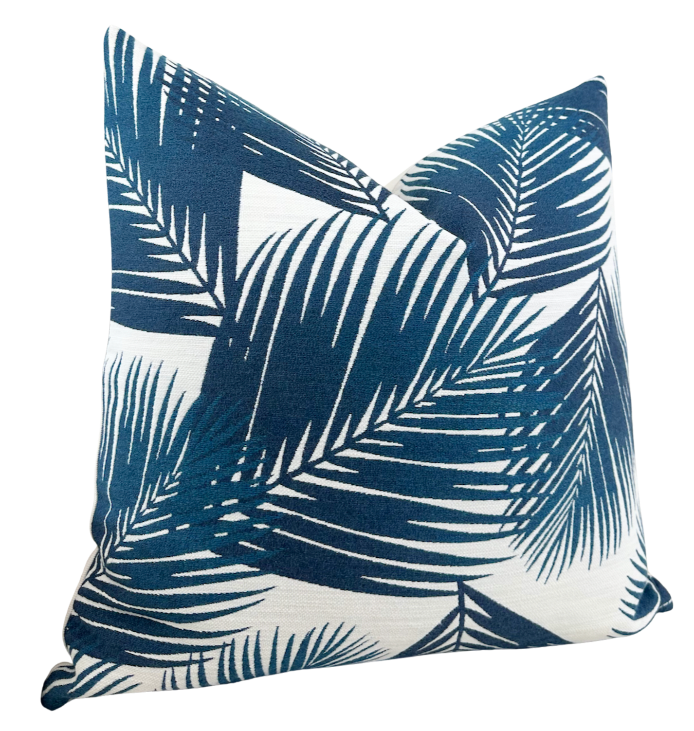 Yucca Pillow in Blue, Indoor Outdoor Pillows
