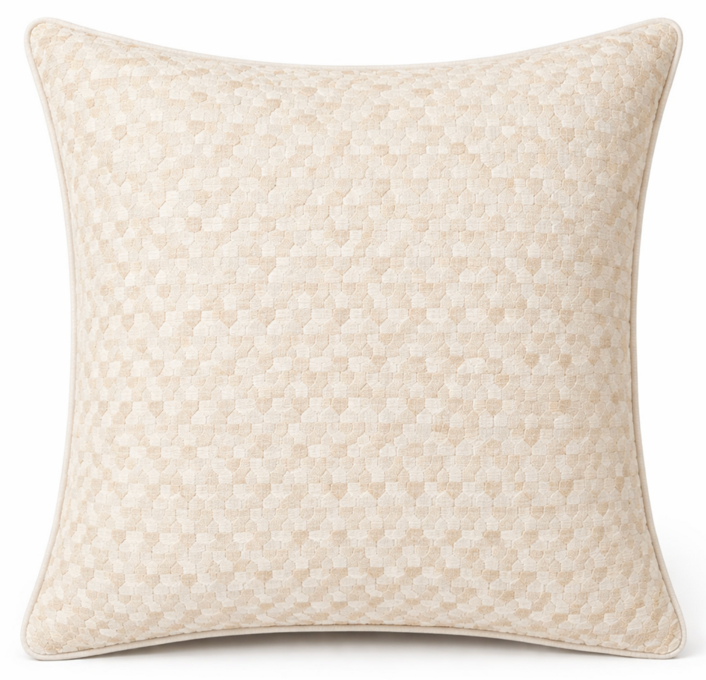 Ivins Woven Pillow in Ivory