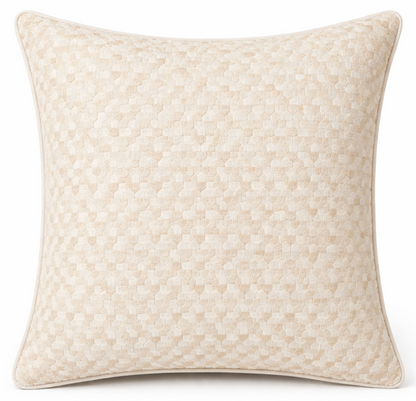 Ivins Woven Pillow in Ivory