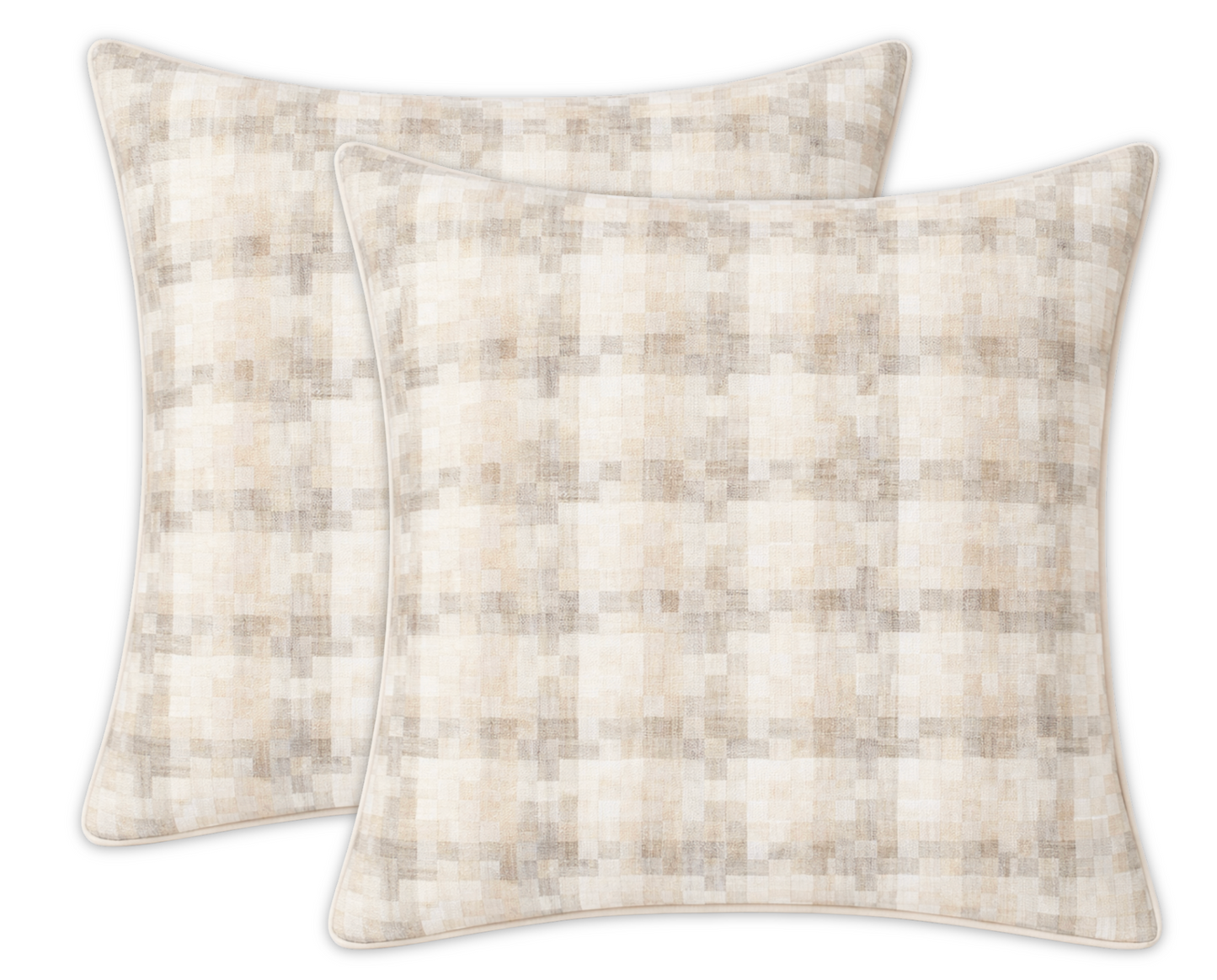 Boro Woven Pillow in Natural