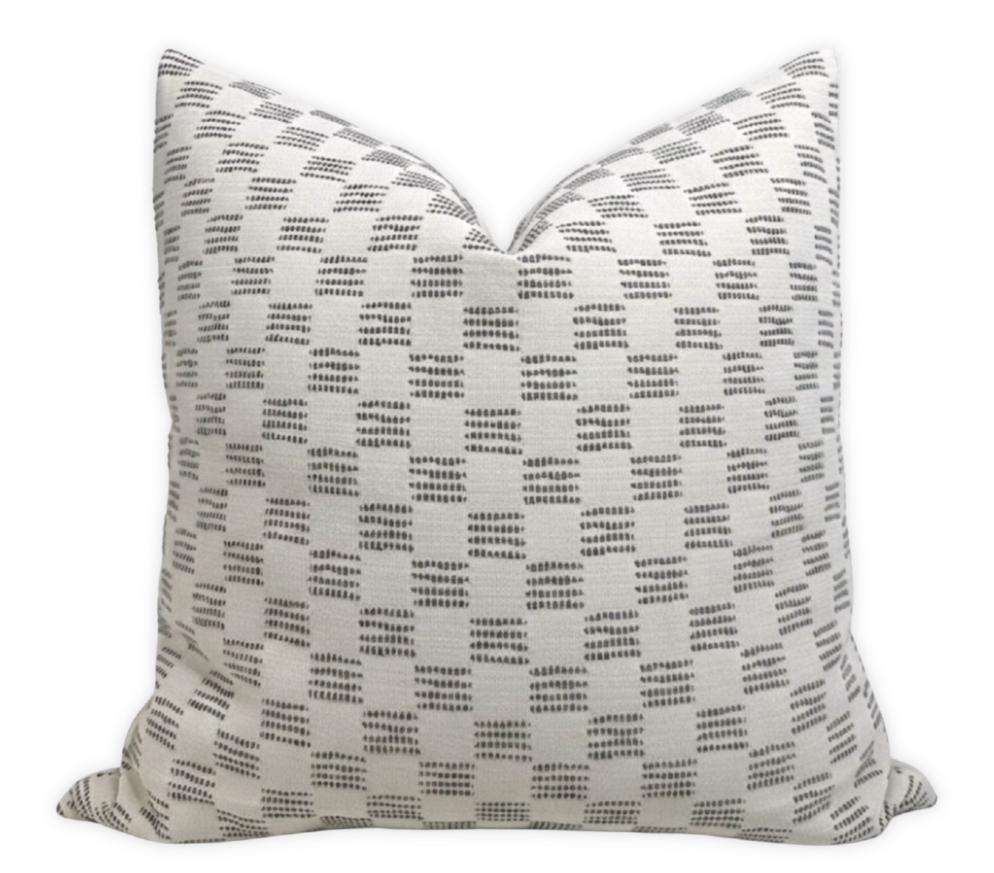 Stroll Pillow in Ivory Brown