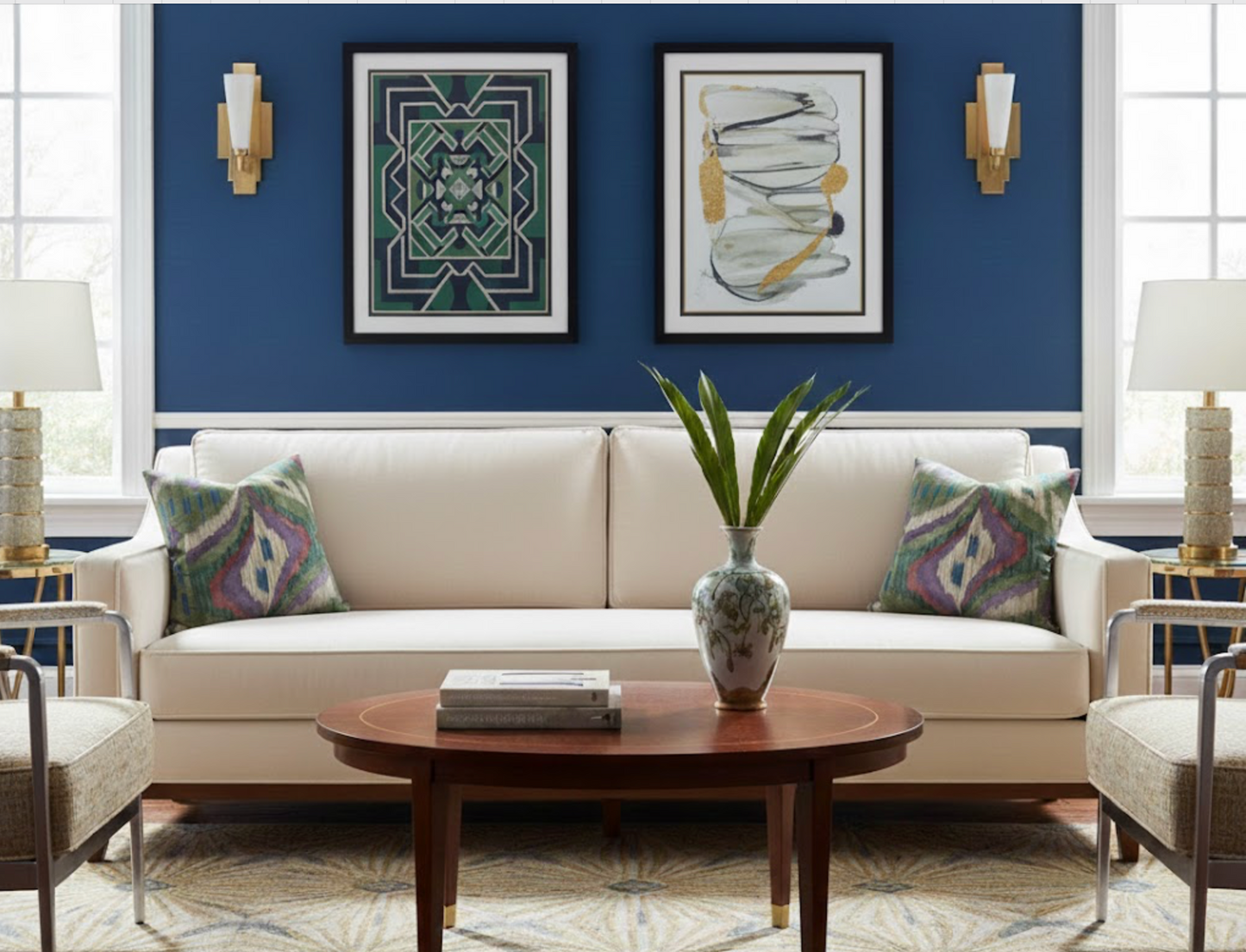 Artesian Velvet Pillow in Wild Sage