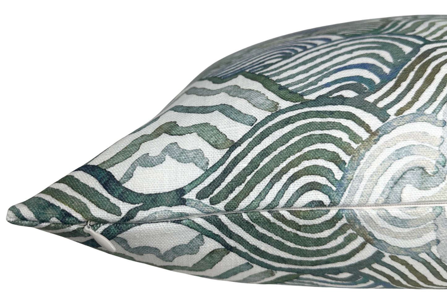Shangri La Pillow in Verde Green