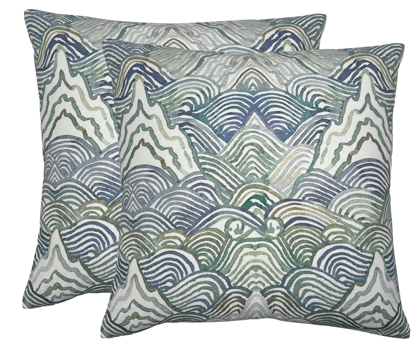 Shangri La Pillow in Verde Green