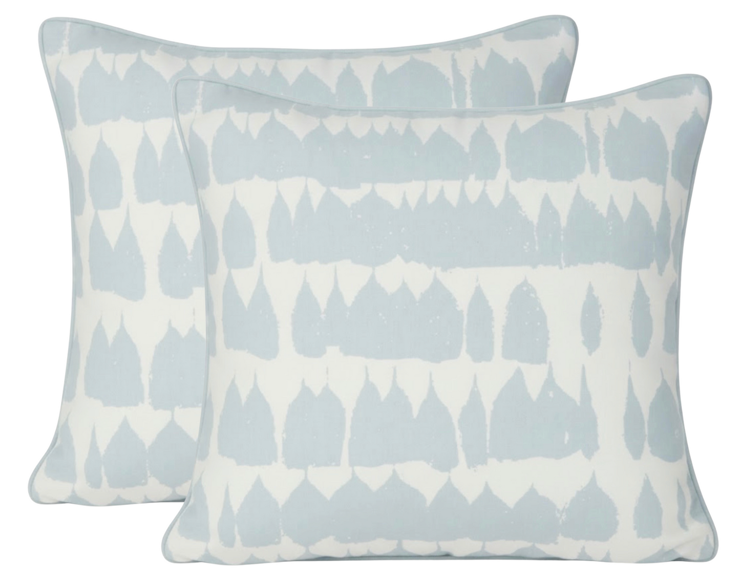 Queen of Spain Pillow in Sky Blue