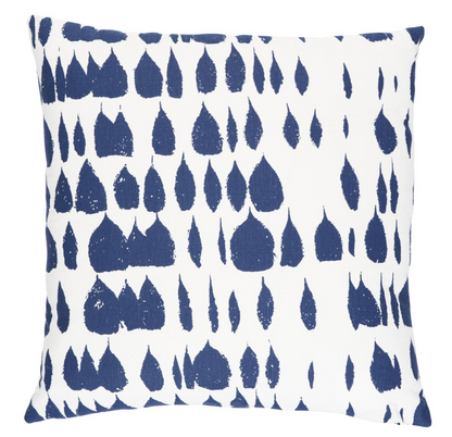 Queen of Spain Pillow in Water Blue