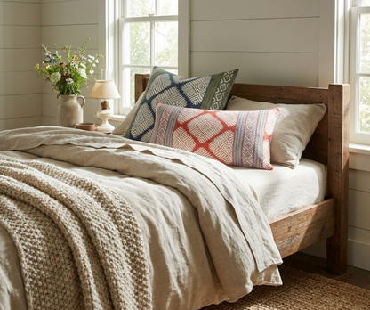 Austin Pillow in Coral