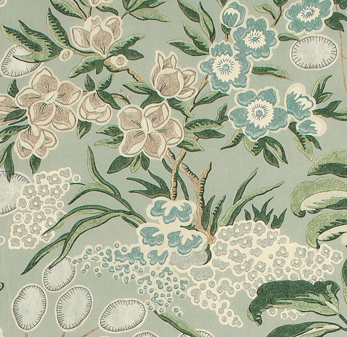 Meadow Floral Pillow in Sage