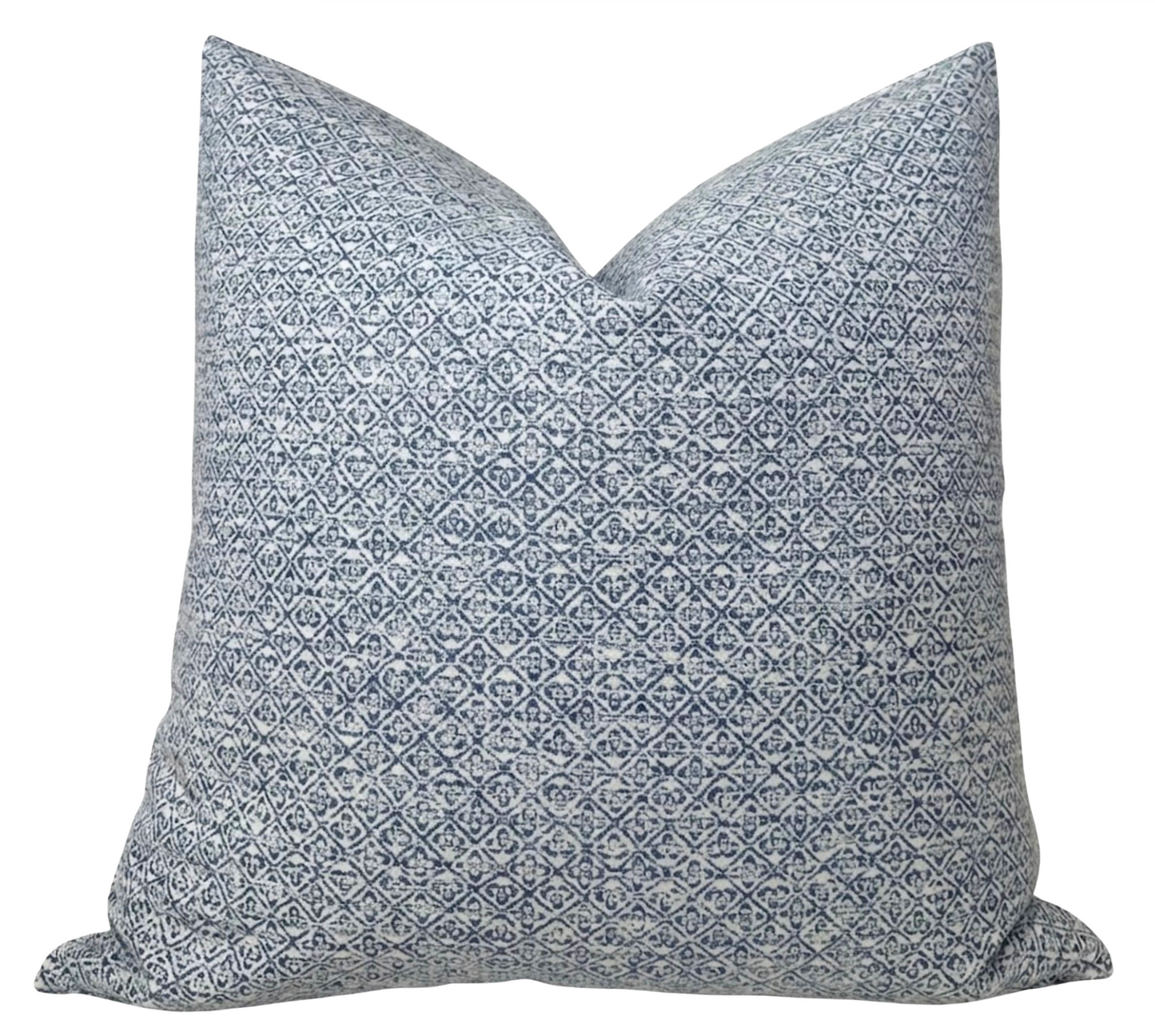Sarong Weave Pillow in Indigo Blue