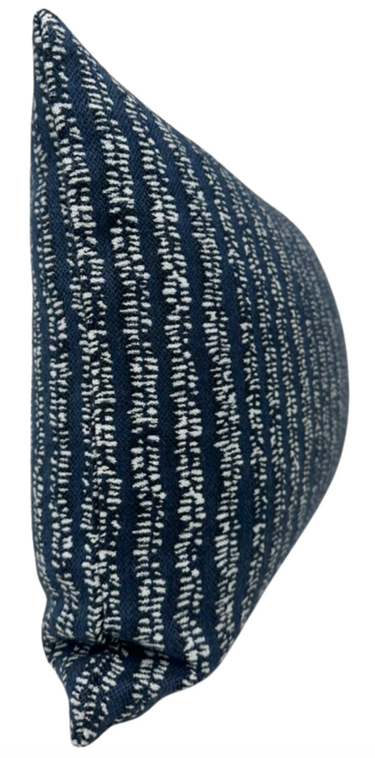 Yoko Woven Pillow in Atlantic Blue