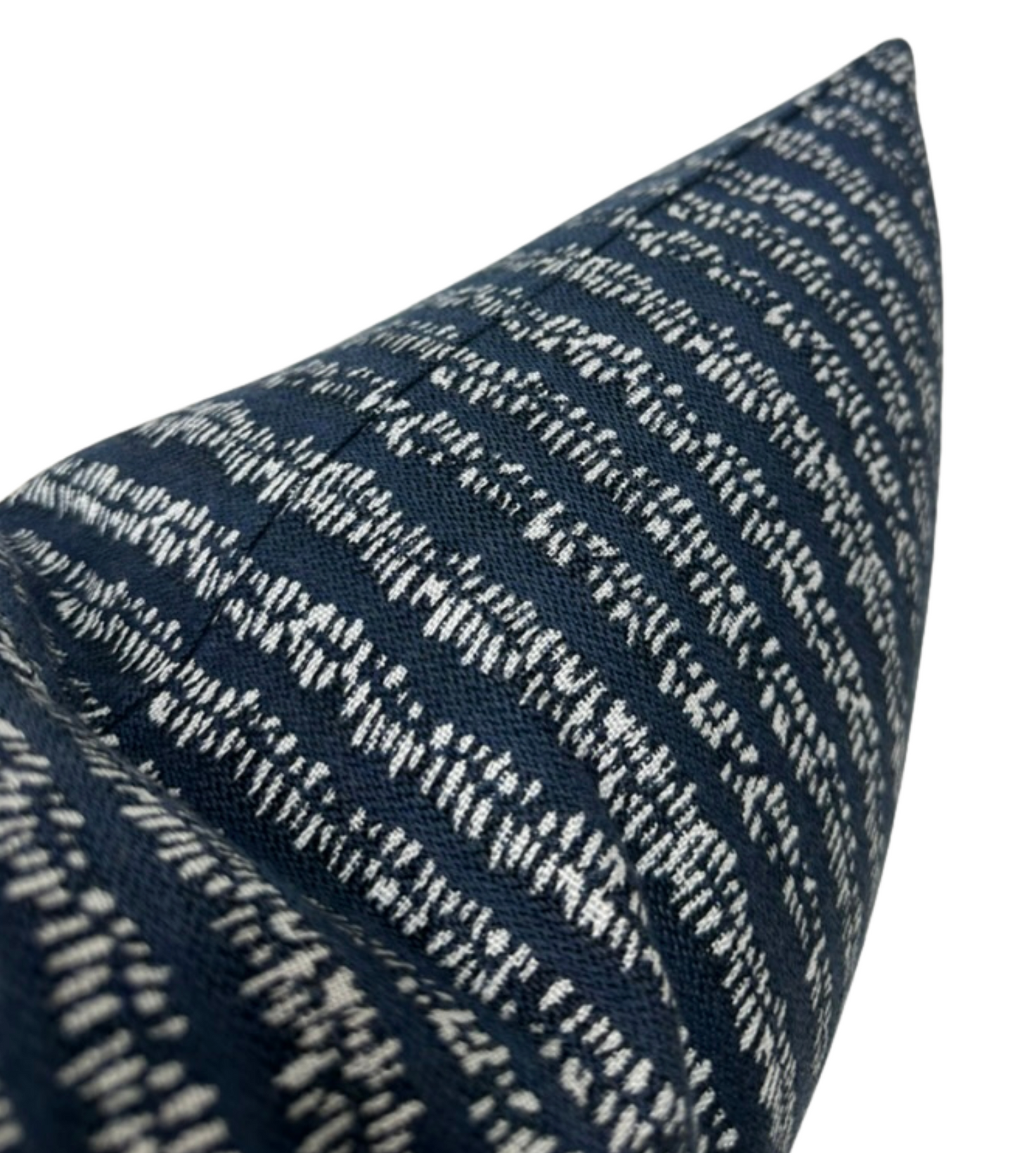 Yoko Woven Pillow in Atlantic Blue