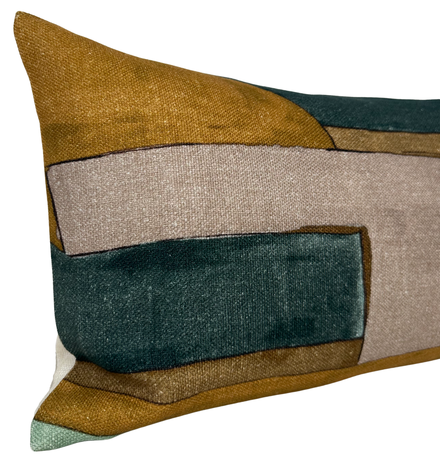 District Pillow in Tobacco