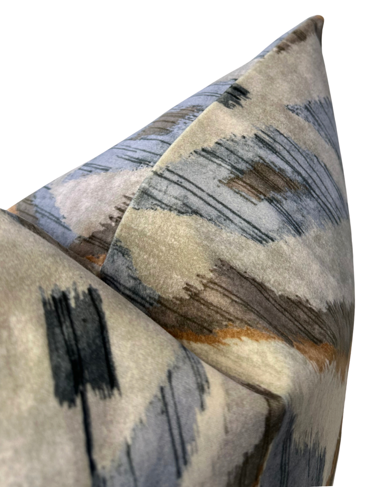 Artesian Velvet Pillow in Birch