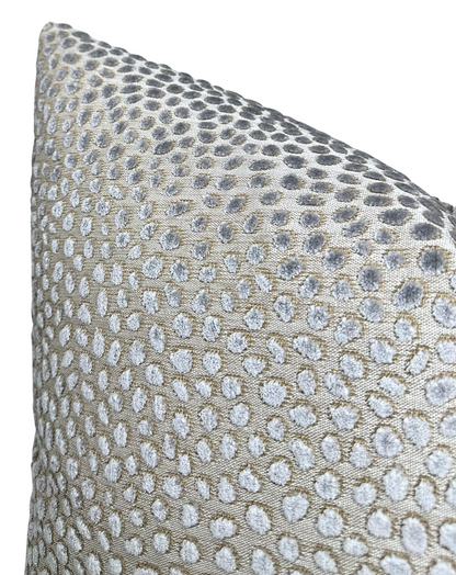 Cosma Velvet Pillow in Grey