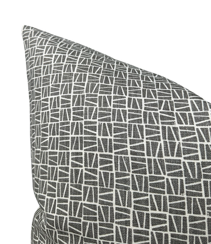 Camber Pillow in Charcoal