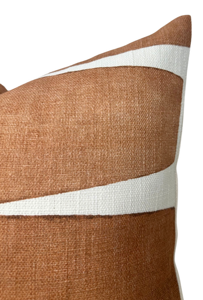 Stacked Pillow in Clay