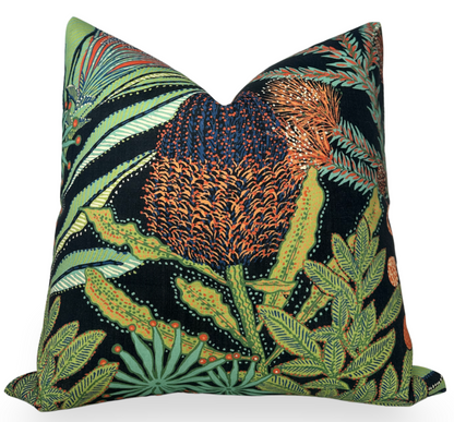 Protea Performance Pillow in Black