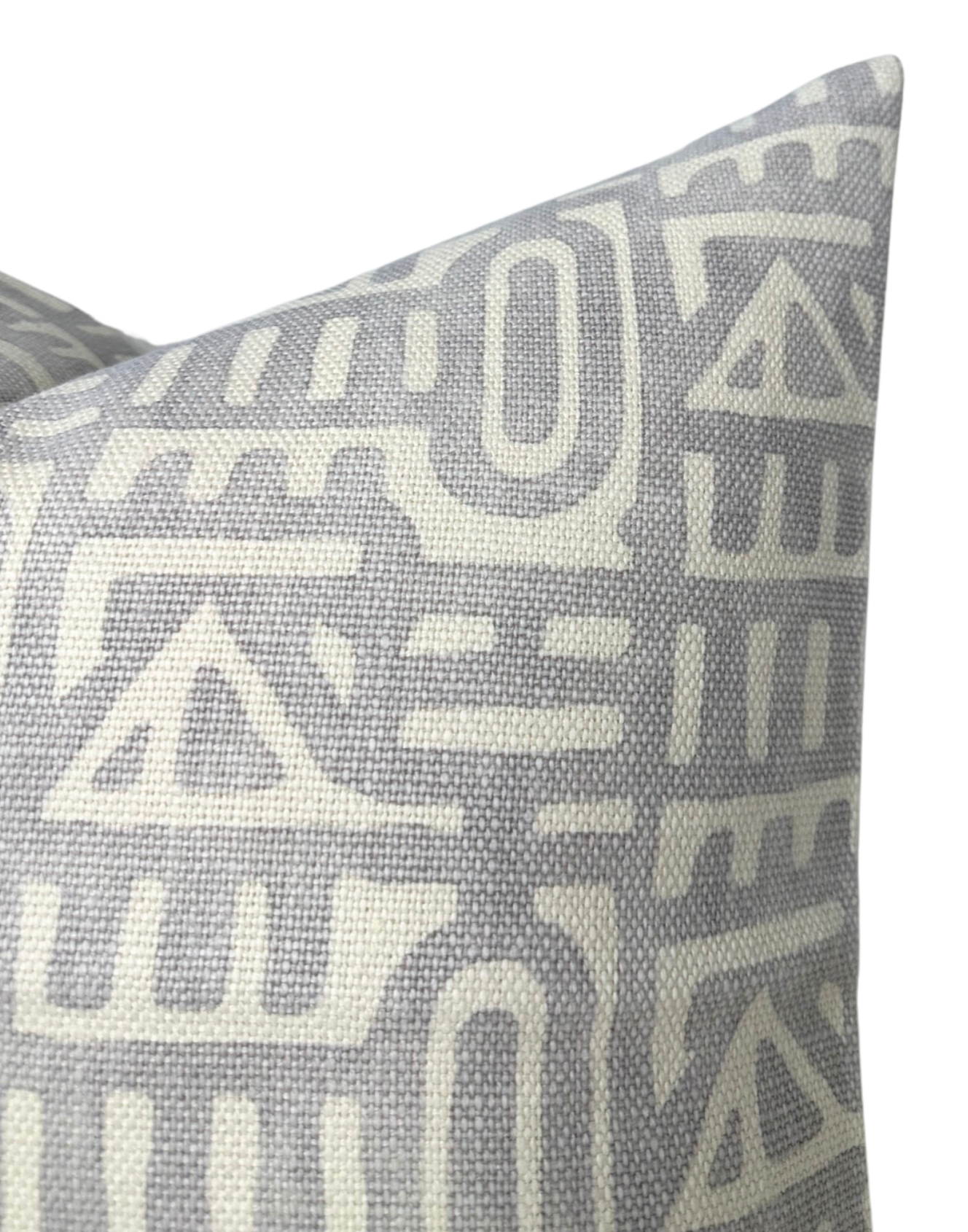 Keystone Pillow in Fennel Grey