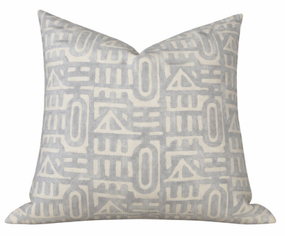 Keystone Pillow in Fennel Grey
