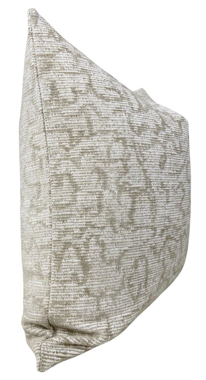 Crescendo Pillow in Ivory Taupe