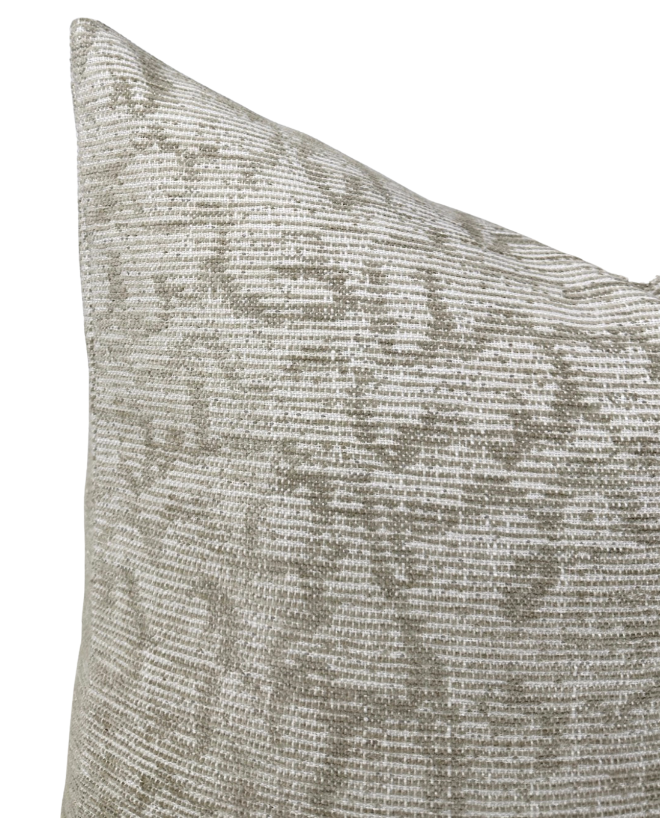 Crescendo Pillow in Ivory Taupe