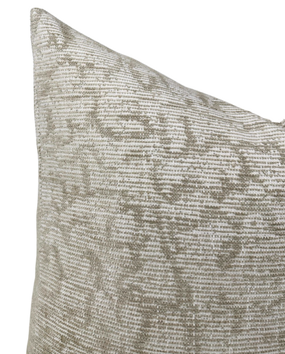 Crescendo Pillow in Ivory Taupe