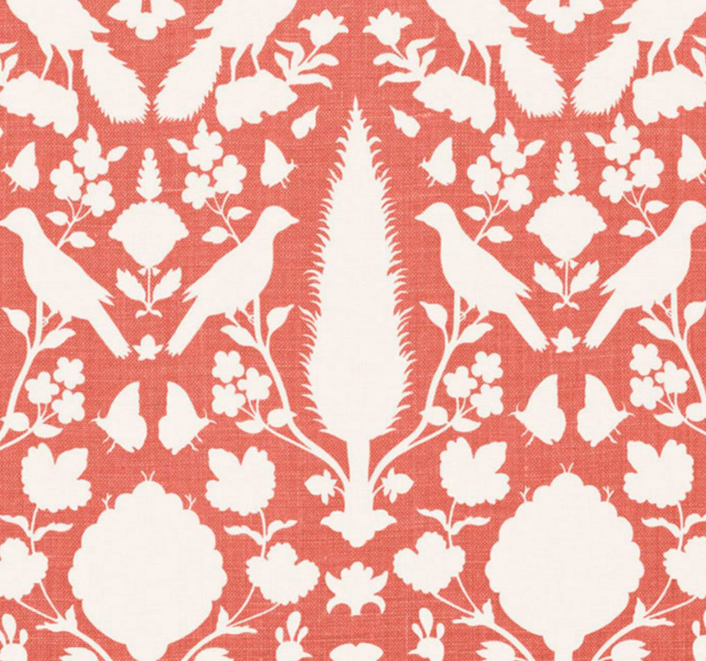 Chenonceau Pillow in Coral