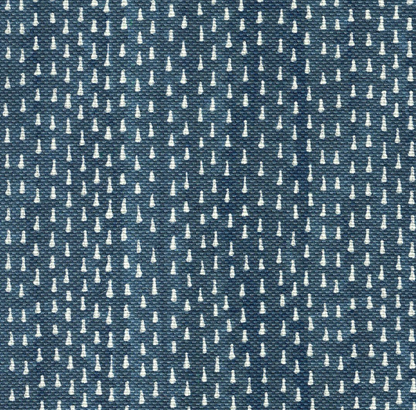 Kantha Pillow in Navy Blue