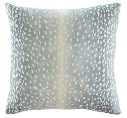 Antelope Pillow in Aqua Blue