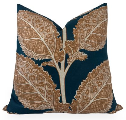 Lacinato Pillow in Ochre + Mineral
